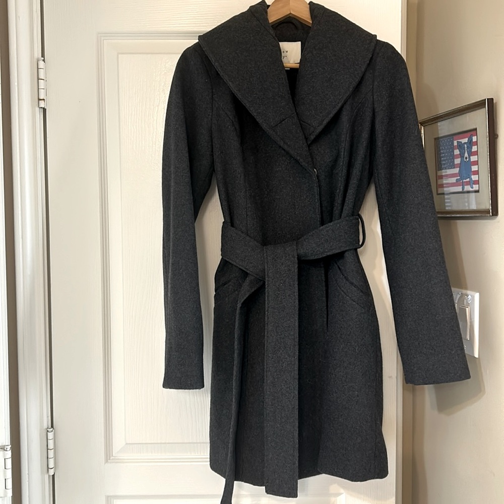 Wool overcoat